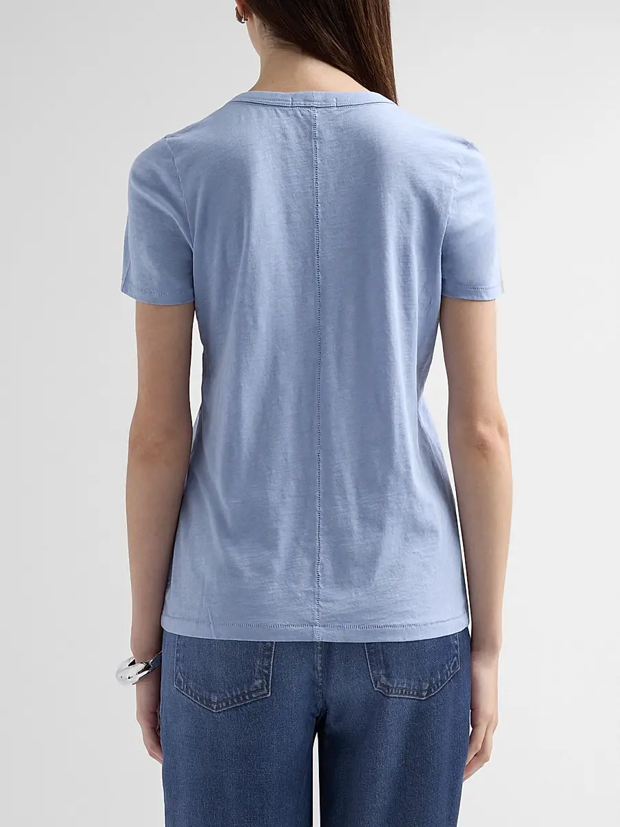 rag & bone Women's The Slub Vee V-Neck T-Shirt | Thumbnail 3 rag & bone Women's The Slub Vee V-Neck T-Shirt | Thumbnail 3