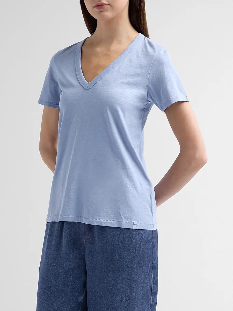 rag & bone Women's The Slub Vee V-Neck T-Shirt | Thumbnail 4 rag & bone Women's The Slub Vee V-Neck T-Shirt | Thumbnail 4