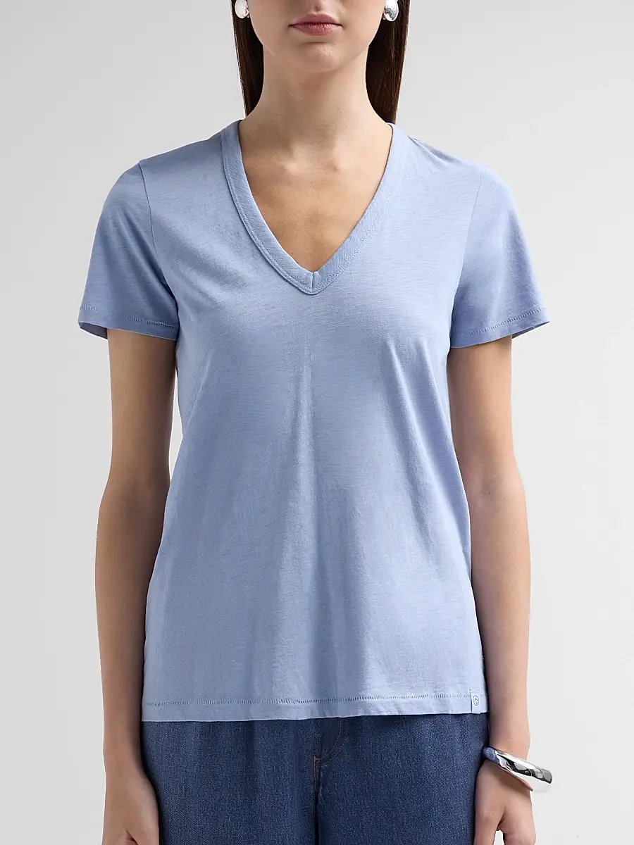 rag & bone Women's The Slub Vee V-Neck T-Shirt | Thumbnail 5 rag & bone Women's The Slub Vee V-Neck T-Shirt | Thumbnail 5