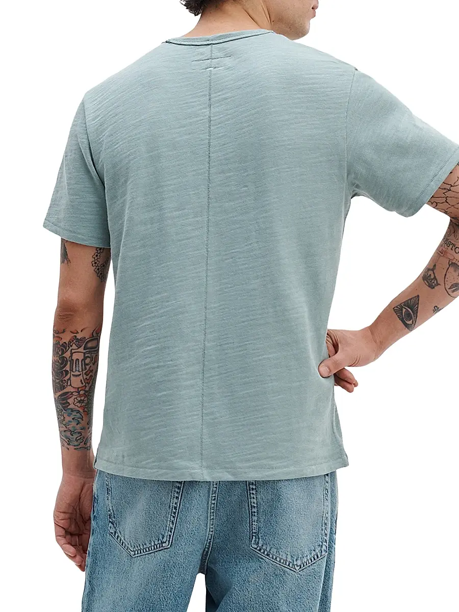rag & bone Men's Flame Cotton T-Shirt | Thumbnail 4 rag & bone Men's Flame Cotton T-Shirt | Thumbnail 4