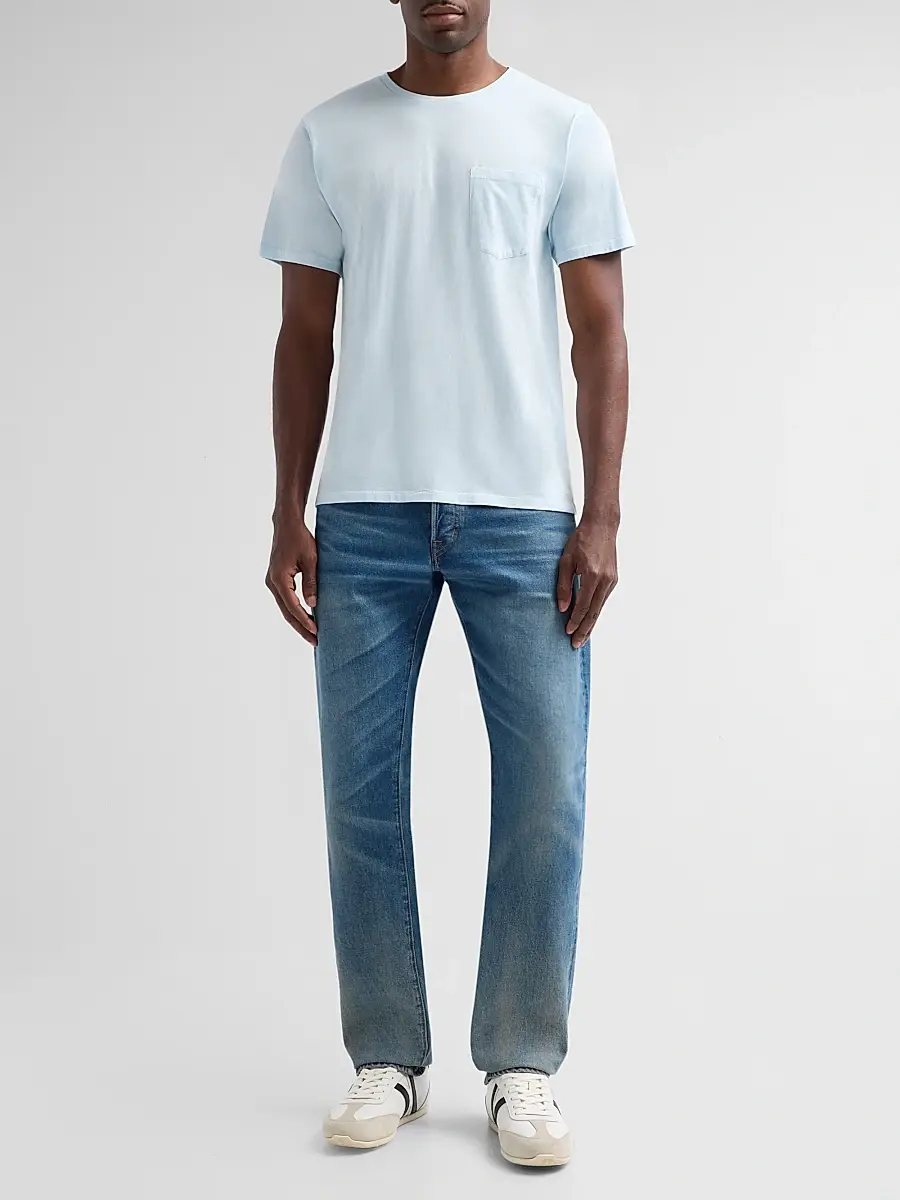 rag & bone Men's Crewneck Cotton T-Shirt | Thumbnail 2 rag & bone Men's Crewneck Cotton T-Shirt | Thumbnail 2