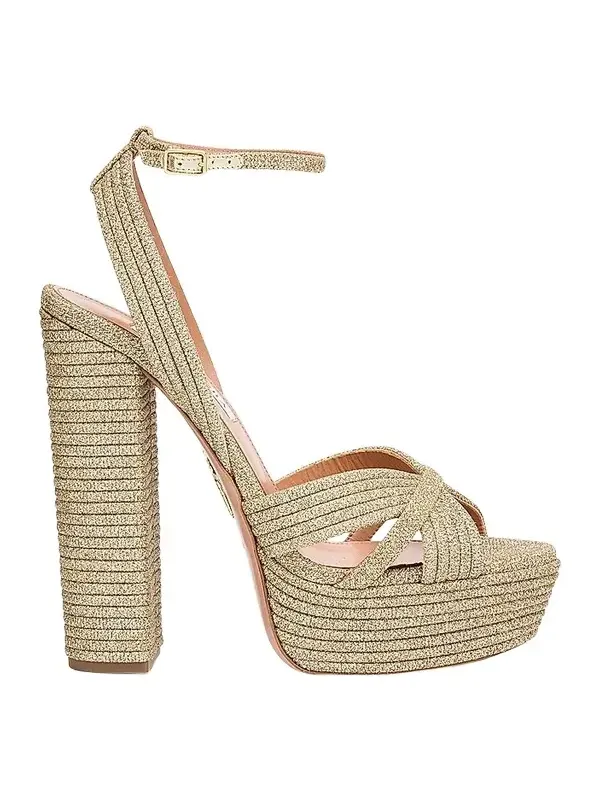 Women's Sundance 140MM Cotton Platform Sandals Women's Sundance 140MM Cotton Platform Sandals