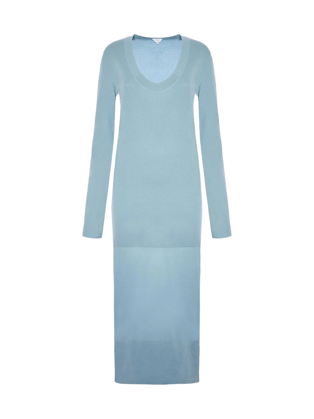 Malo Women's Cashmere Sheer Panel Sweaterdress - Blue