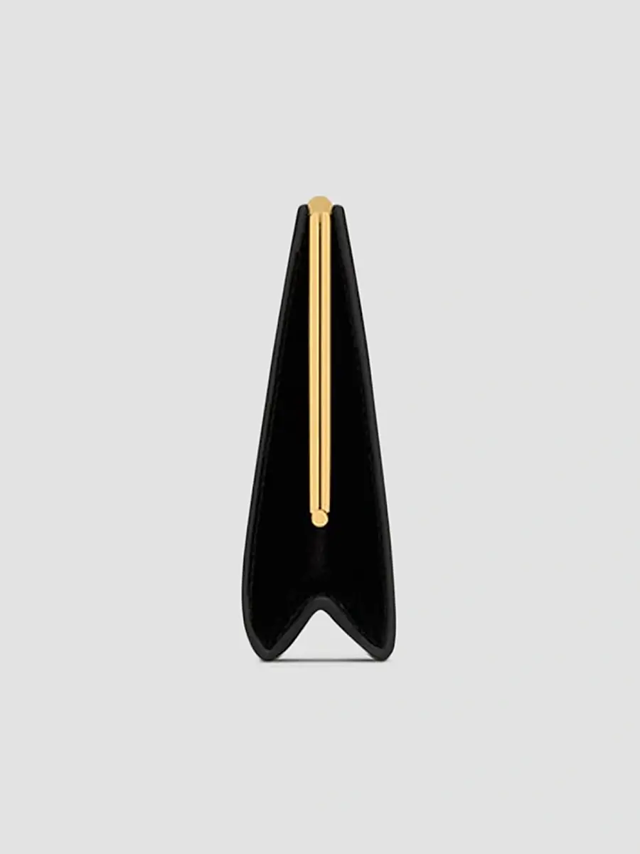Saint Laurent Women's Large Clutch in Smooth Leather - Black | Thumbnail 4