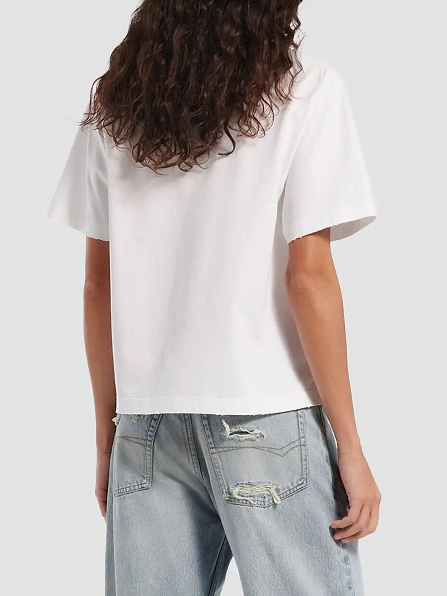 Balenciaga Women's Medium Fit T-Shirt | Thumbnail 4 Balenciaga Women's Medium Fit T-Shirt | Thumbnail 4