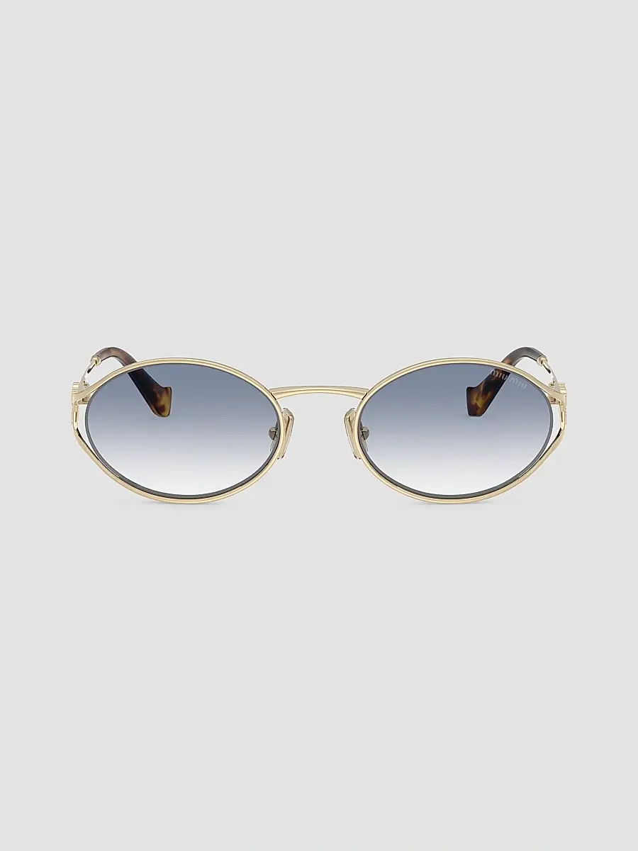 Miu Miu Women's 54MM Oval Sunglasses | Thumbnail 2 Miu Miu Women's 54MM Oval Sunglasses | Thumbnail 2