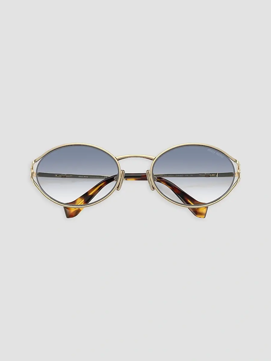 Miu Miu Women's 54MM Oval Sunglasses | Thumbnail 5 Miu Miu Women's 54MM Oval Sunglasses | Thumbnail 5