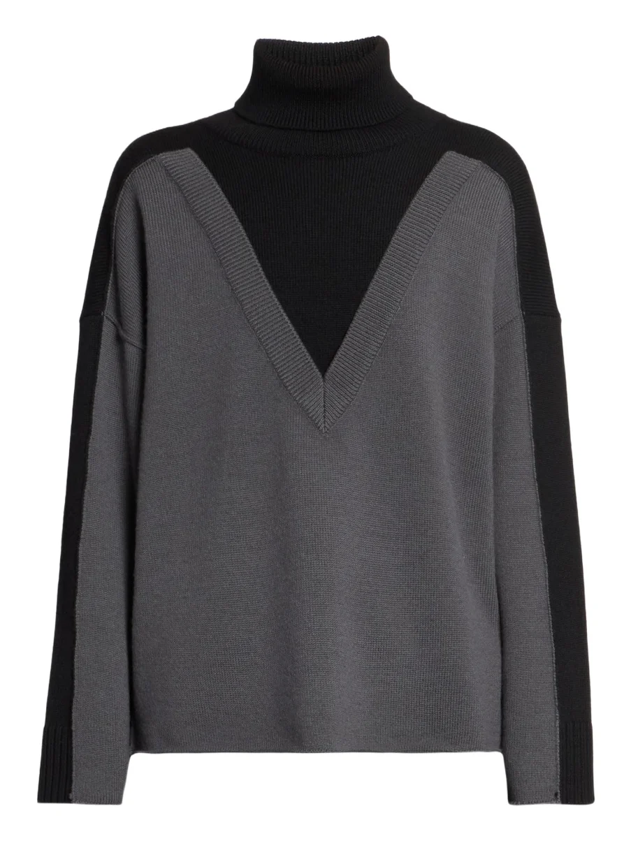 Women's Layered Turtleneck Sweater Women's Layered Turtleneck Sweater