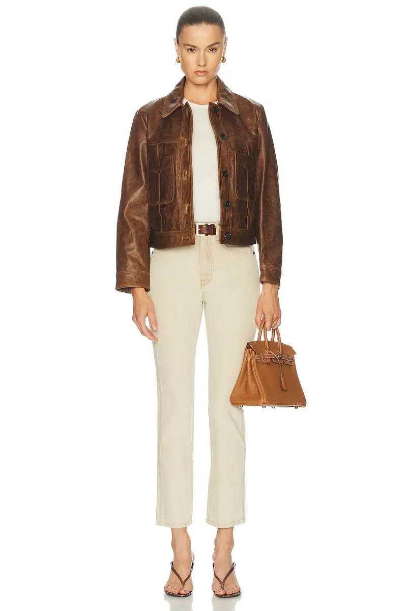 Nili Lotan Susannah Leather Jacket | Thumbnail 5 Nili Lotan Susannah Leather Jacket | Thumbnail 5