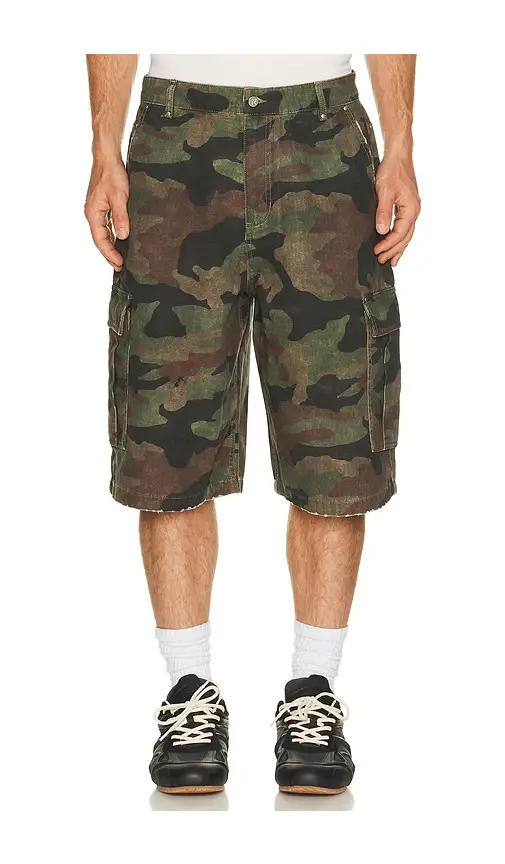 Represent Camo Cargo Short | Thumbnail 6