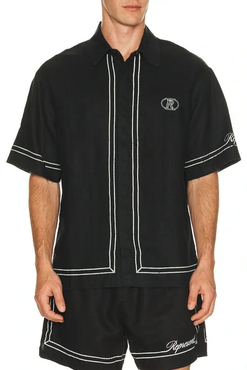 Represent Border Shirt | Image 1 Represent Border Shirt | Image 1