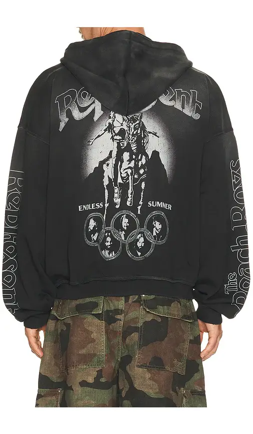 Represent x Beach Boys Endless Summer Zip Through Hoodie | Thumbnail 8