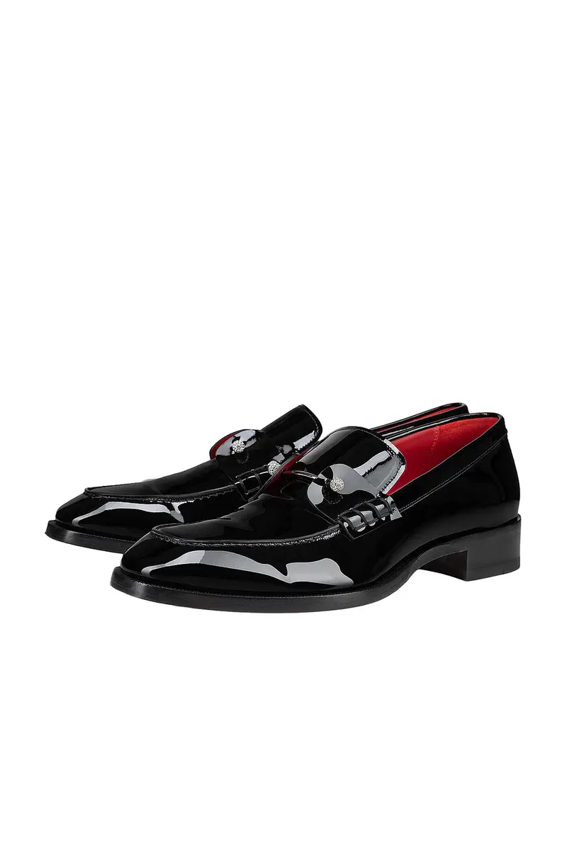 Christian Louboutin Chambelimoc Night Strass Flat Loafer | Thumbnail 2