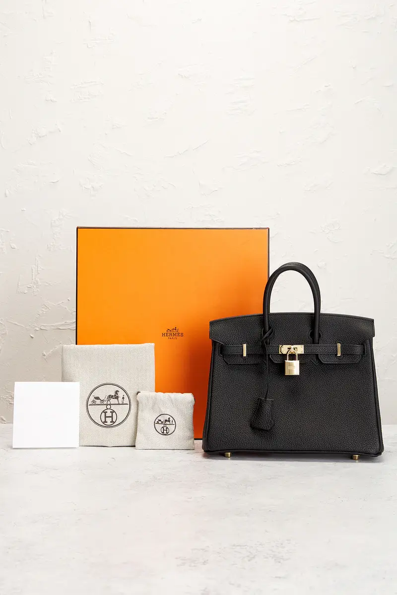 HERMÈS Togo Birkin 25 Handbag | Thumbnail 7 HERMÈS Togo Birkin 25 Handbag | Thumbnail 7