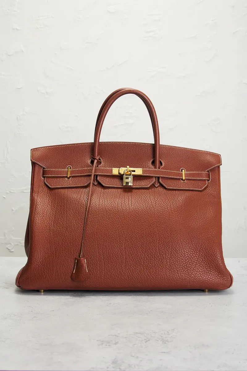 HERMÈS Togo Birkin 40 Retourne Handbag | Thumbnail 2 HERMÈS Togo Birkin 40 Retourne Handbag | Thumbnail 2