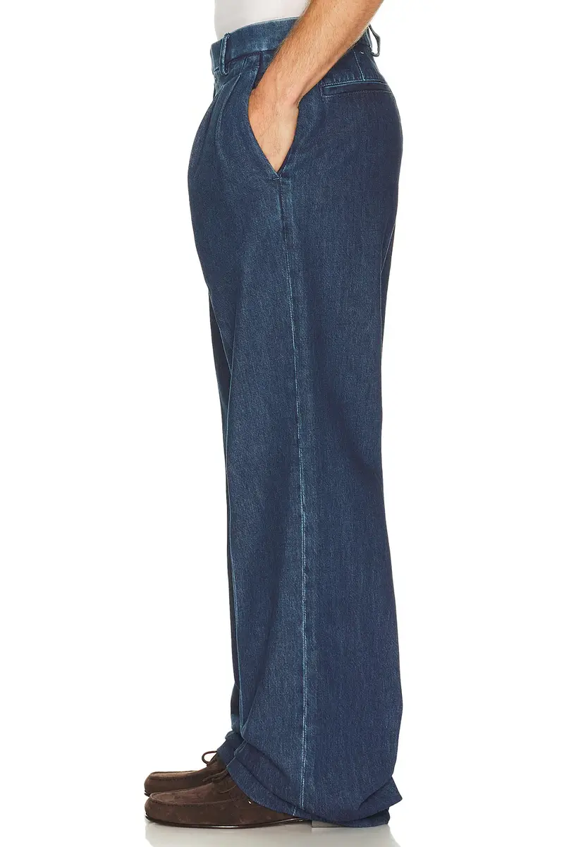 Valentino Pleated Denim Jean | Thumbnail 2 Valentino Pleated Denim Jean | Thumbnail 2
