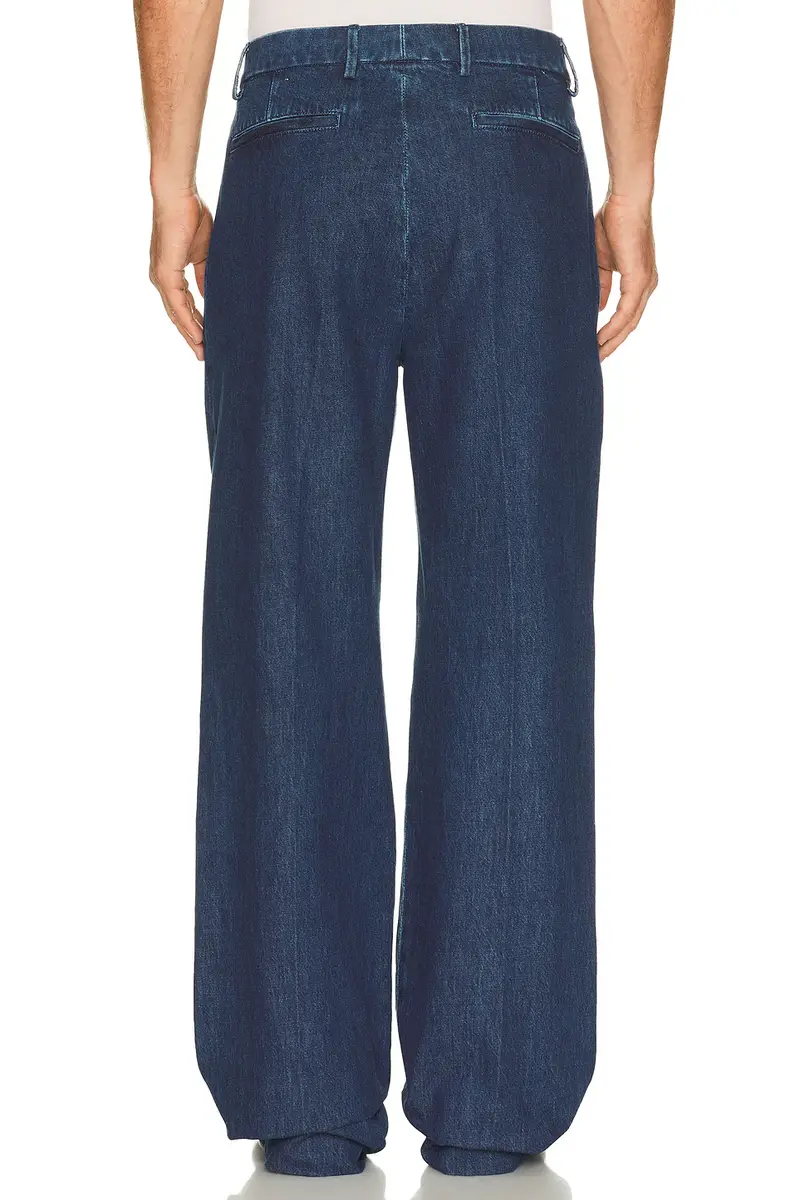 Valentino Pleated Denim Jean | Thumbnail 3 Valentino Pleated Denim Jean | Thumbnail 3