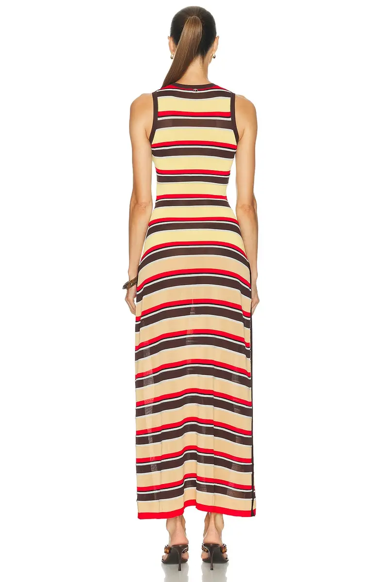 Rabanne Sleeveless Maxi Dress | Thumbnail 3 Rabanne Sleeveless Maxi Dress | Thumbnail 3