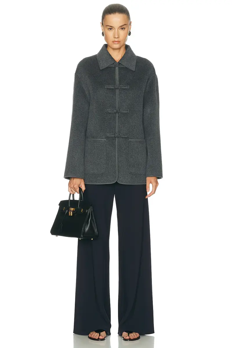 RÓHE Double Faced Wool Pankou Closure Jacket | Thumbnail 5 RÓHE Double Faced Wool Pankou Closure Jacket | Thumbnail 5