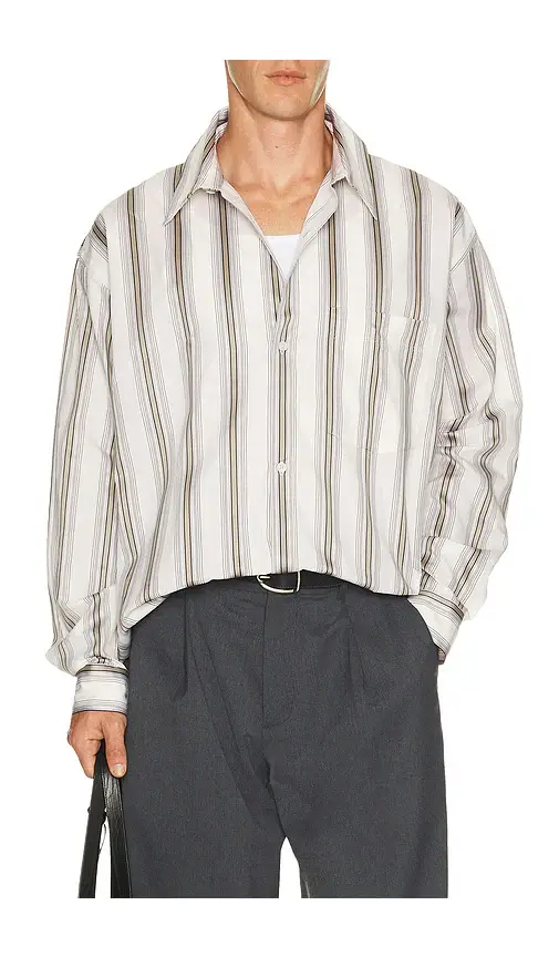 Won Hundred Maza Stripe Shirt | Thumbnail 6