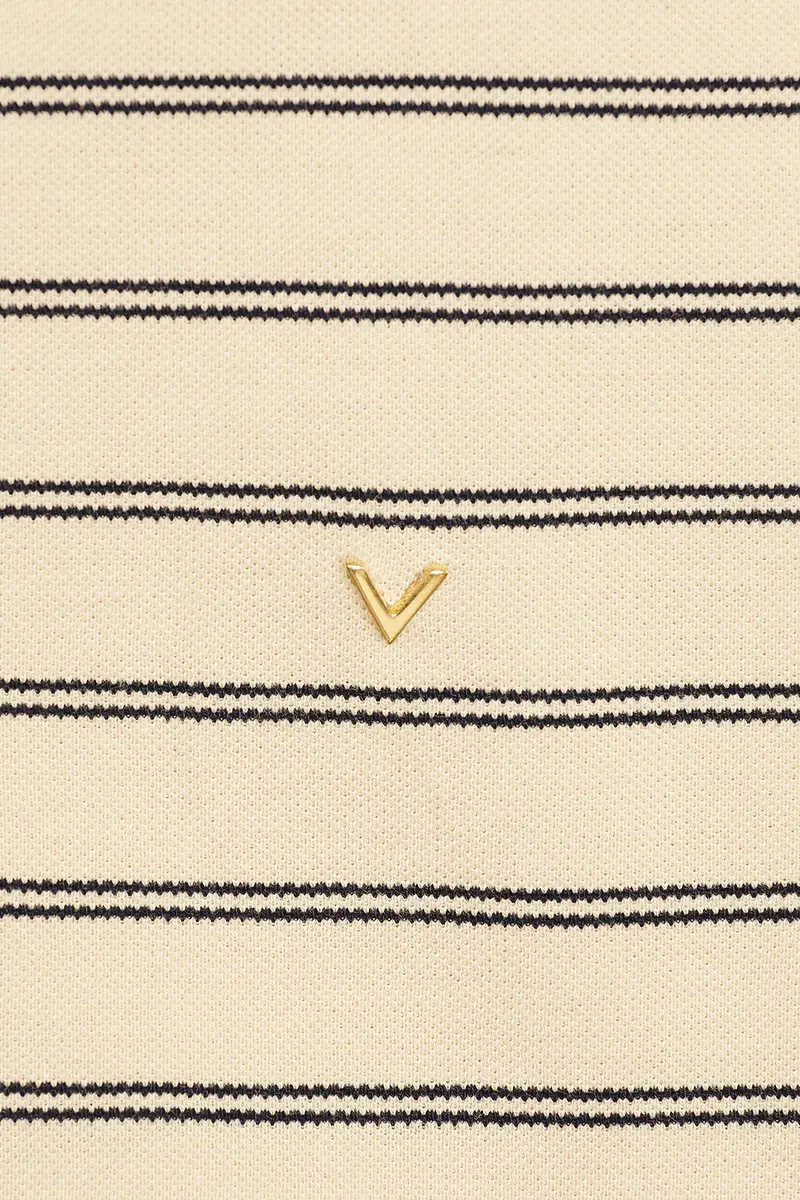 Valentino Striped Jersey Polo | Thumbnail 5