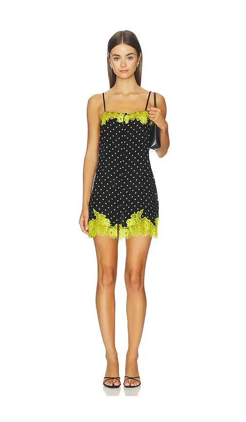 Fleur du Mal Juliet Lace Button Slip | Thumbnail 4 Fleur du Mal Juliet Lace Button Slip | Thumbnail 4