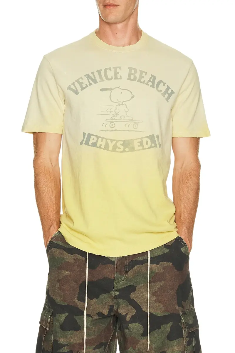 Junk Food Venice Beach Snoopy Tee