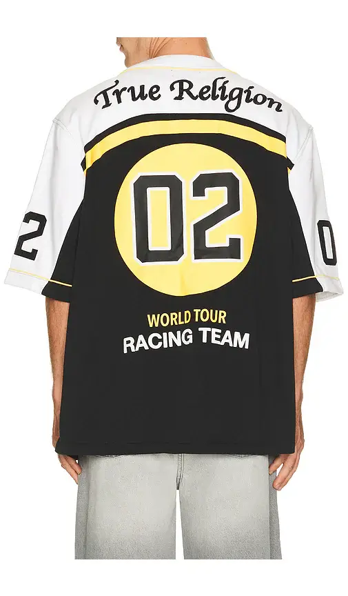 True Religion Shirt Sleeve Baseball Jersey | Thumbnail 3