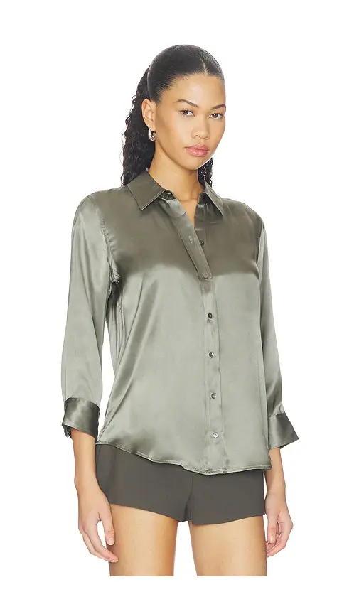 L'Agence Dani 3/4 Sleeve Blouse | Thumbnail 2