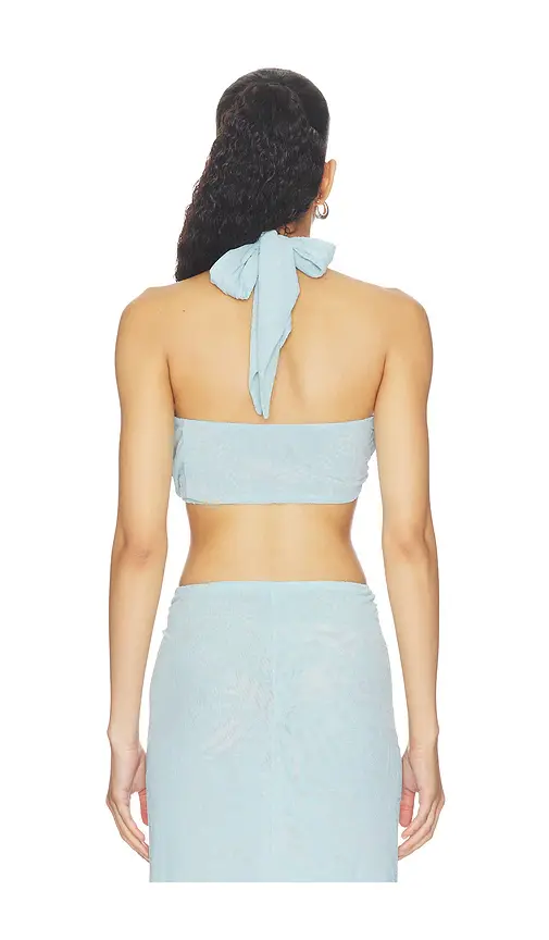AFRM Lyra Burnout Velvet Top | Thumbnail 3 AFRM Lyra Burnout Velvet Top | Thumbnail 3