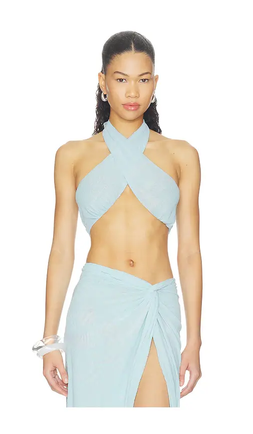 AFRM Lyra Burnout Velvet Top | Image 1 AFRM Lyra Burnout Velvet Top | Image 1