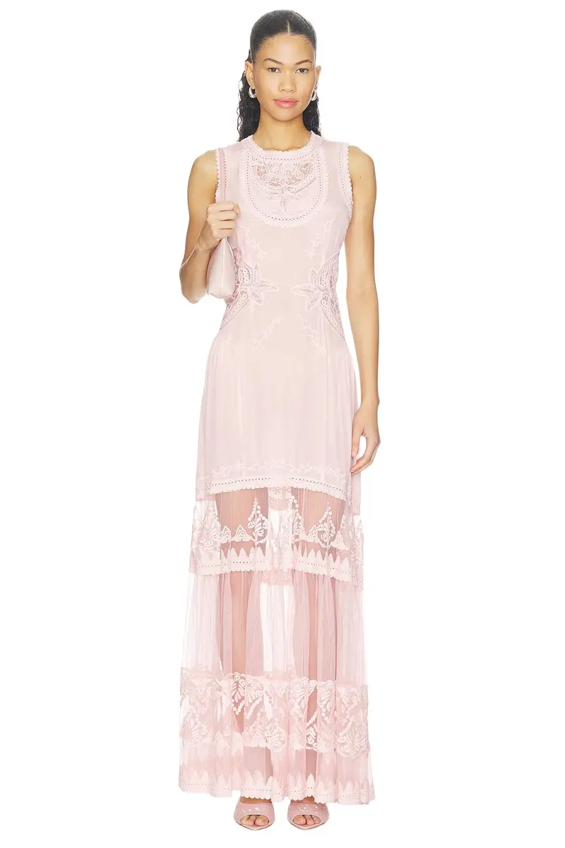 Florence Sleeveless Silk Dress