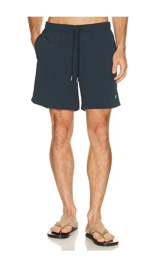 BATHER Solid Swim Trunk