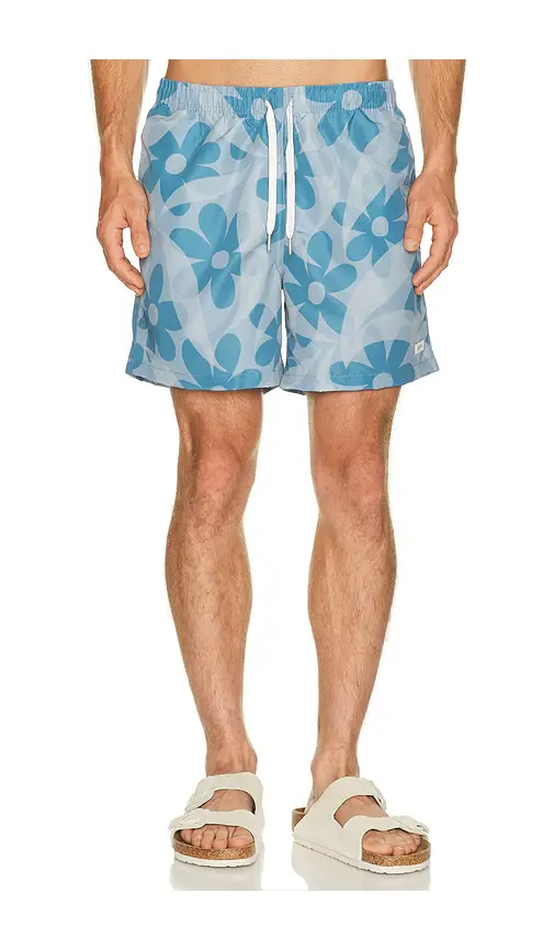 BATHER Grotto Daisy Trip Swim Trunk | Image 1 BATHER Grotto Daisy Trip Swim Trunk | Image 1
