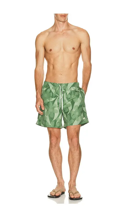 BATHER Fern Daisy Trip Swim Trunk | Thumbnail 3 BATHER Fern Daisy Trip Swim Trunk | Thumbnail 3