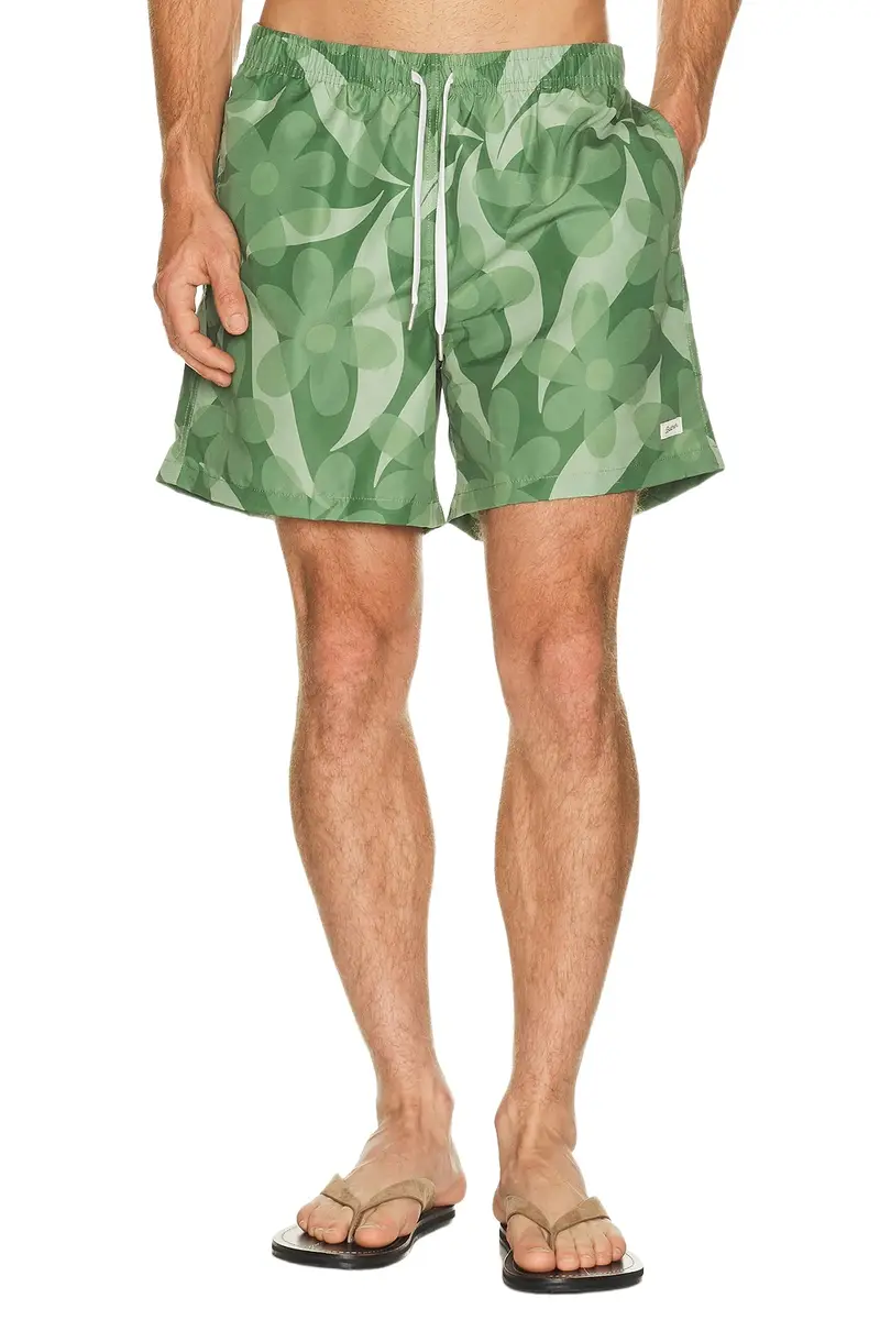 Fern Daisy Trip Swim Trunk Fern Daisy Trip Swim Trunk