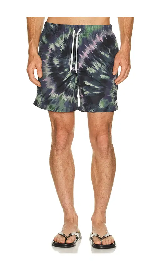 BATHER Fig Swirl Swim Trunk | Image 1 BATHER Fig Swirl Swim Trunk | Image 1