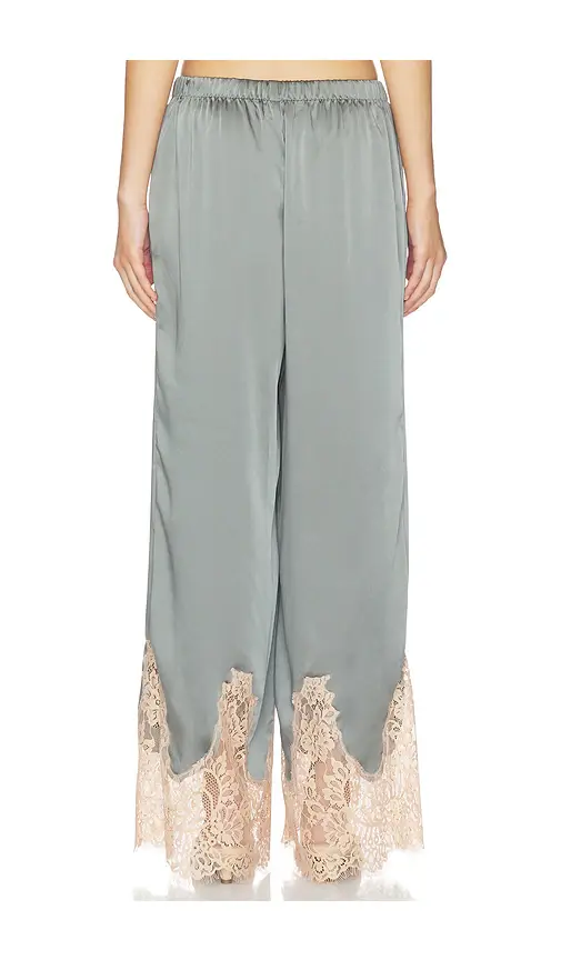 L'Agence Mirel Lace Trim Drawstring Pant | Thumbnail 4 L'Agence Mirel Lace Trim Drawstring Pant | Thumbnail 4