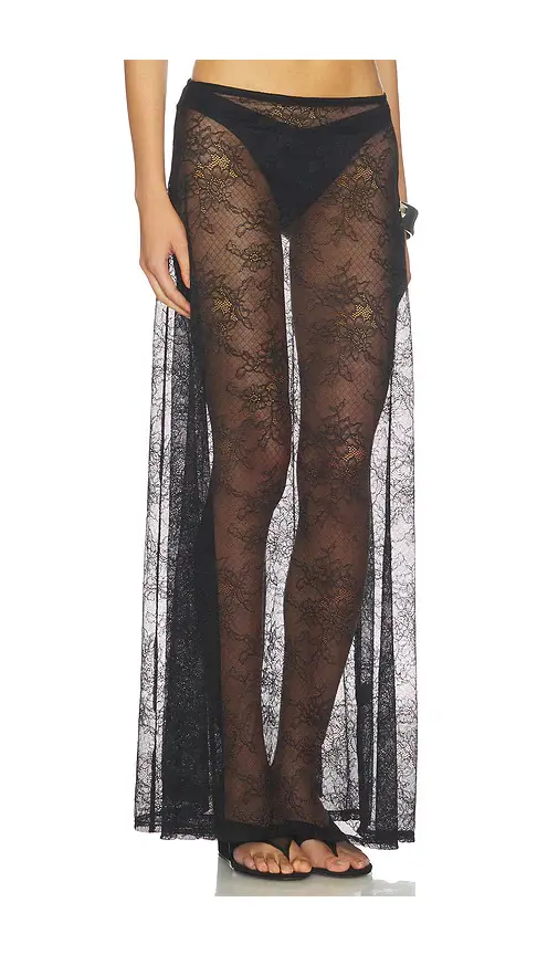 Runaway The Label Jenna Low Waist Lace Maxi Skirt | Thumbnail 2 Runaway The Label Jenna Low Waist Lace Maxi Skirt | Thumbnail 2