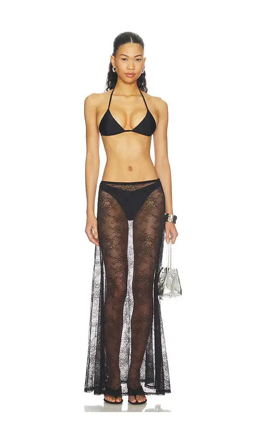 Runaway The Label Jenna Low Waist Lace Maxi Skirt | Thumbnail 5 Runaway The Label Jenna Low Waist Lace Maxi Skirt | Thumbnail 5