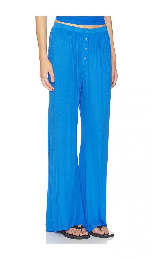 Michael Lauren Laguna Wide Leg Pant With Snaps | Thumbnail 2 Michael Lauren Laguna Wide Leg Pant With Snaps | Thumbnail 2