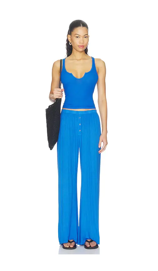 Michael Lauren Laguna Wide Leg Pant With Snaps | Thumbnail 5 Michael Lauren Laguna Wide Leg Pant With Snaps | Thumbnail 5