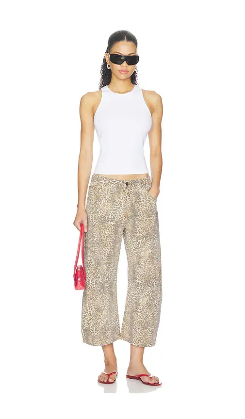 LIONESS Horseshoe Cropped Jeans | Thumbnail 5