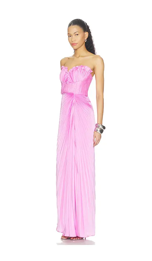 Amur Kaylani Pleated Gown | Thumbnail 3