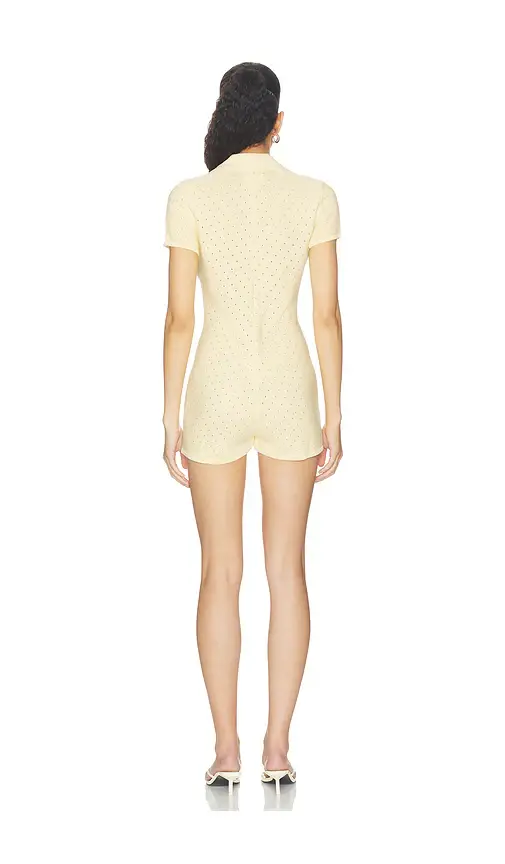 Lovers and Friends Gidget Knit Romper | Thumbnail 3 Lovers and Friends Gidget Knit Romper | Thumbnail 3