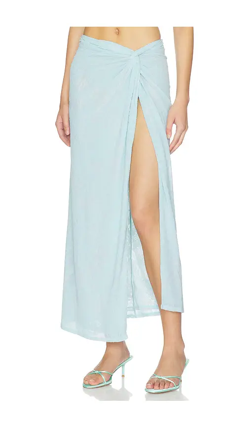 AFRM Lorli Burnout Velvet Skirt | Thumbnail 3 AFRM Lorli Burnout Velvet Skirt | Thumbnail 3