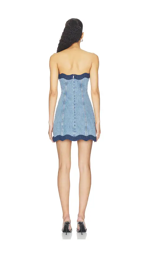 Retrofête Seluna Denim Dress | Thumbnail 3 Retrofête Seluna Denim Dress | Thumbnail 3