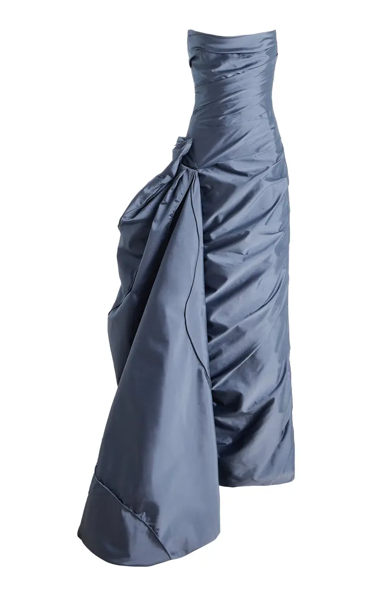 Marmar Halim Exclusive Satin Gown | Image 1 Marmar Halim Exclusive Satin Gown | Image 1