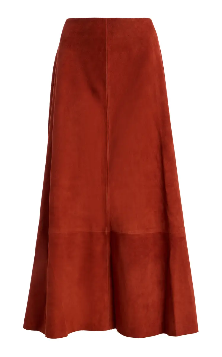St. Agni Exclusive Suede Midi Circle Skirt | Thumbnail 6 St. Agni Exclusive Suede Midi Circle Skirt | Thumbnail 6