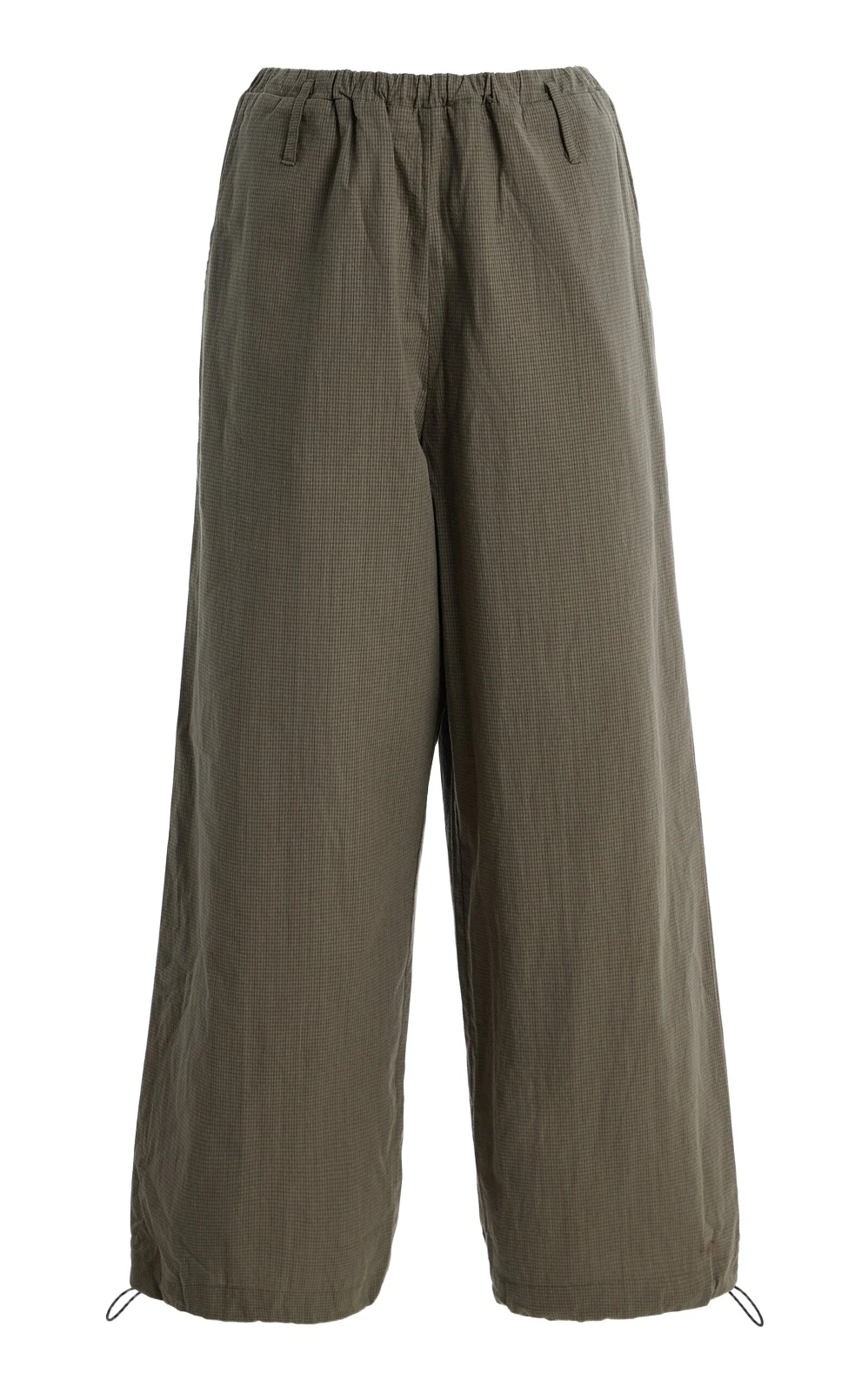 Deiji Studios Cotton Toggle-Hem Pants